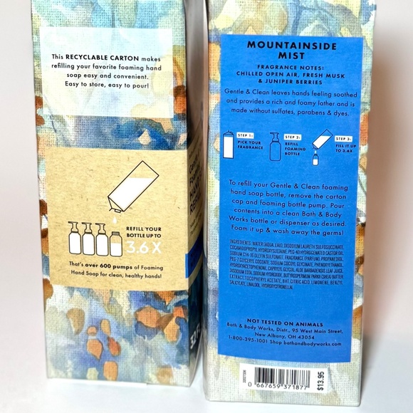 MOUNTAINSIDE MIST Foaming Hand Soap Refills - Picture 3 of 4